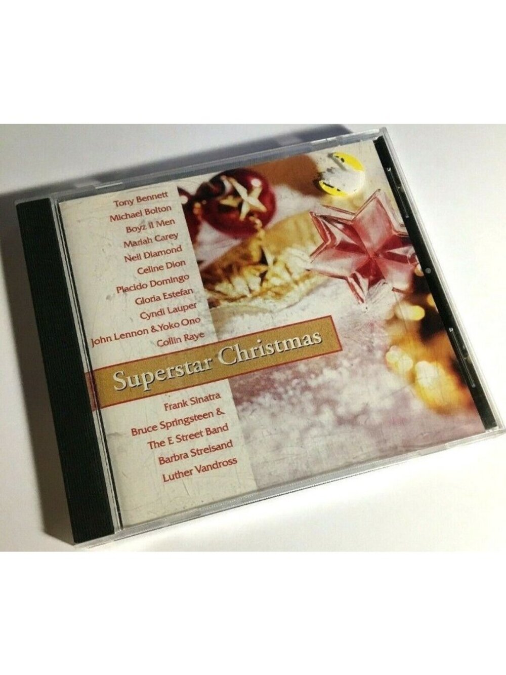 Vintage CD Superstar Christmas Various Artists CD 1997 Sony Music USA 1997